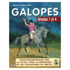 LIBRO: CURSO EQUITACIÓN. GALOPE Nº 1 A 4 -