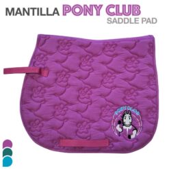 MANTILLA PONY CLUB - Color: Hot Pink