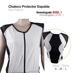 PROTECTOR CHALECO PROTECTOR  ESPALDA - Tamaño: L
