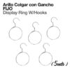 ARILLO COLGAR CON GANCHO FIJO   (5 UDS) -