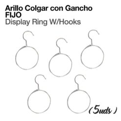 ARILLO COLGAR CON GANCHO FIJO   (5 UDS) -