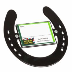 CUADRO PARA NOMBRE CABALLO HERRADURA S2670 STUBBS - Color: Black