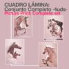 CUADRO LÁMINA: CONJUNTO COMPLETO (4uds) -