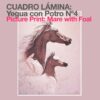 CUADRO LÁMINA: YEGUA CON POTRO Nº4 -