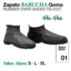 ZAPATO BABUCHA GOMA PAR - Tamaño: S