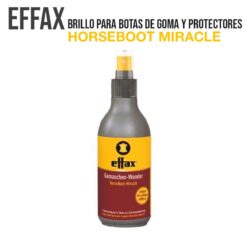 EFFAX BRILLO PARA GOMA & CHAROL HORSEBOOT MIRACLE 250ml -