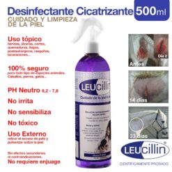 ZALDI DESINFECTANTE CICATRIZANTE LEUCILLIN - Combinación: 500 ml
