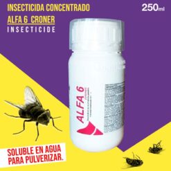 ZALDI INSECTICIDA CONCENTRADO ALFA 6 CRONER - Combinación: 250 ml