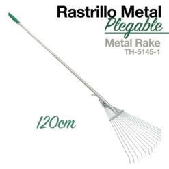 RASTRILLO METAL PLEGABLE TH-5145-1 -