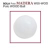 BOLA POLO MADERA W50-WOD -