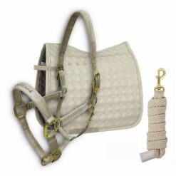 CONJUNTO MAILLARD MANTILLA+C+R - Color: Beige