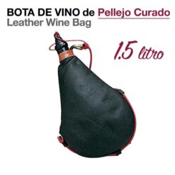 BOTA DE VINO DE PELLEJO CURADO 1.5 LITROS -