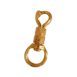 MOSQUETÓN DE BRONCE CON CIERRE DE SEGURIDAD CILÍNDRICO Marjoman Distribution comprar equipación equitación España