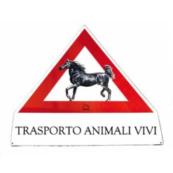 CARTEL PARA TRANSPORTE DE ANIMALES Tattini comprar equipación equitación España