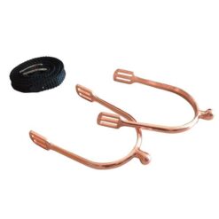 ESPUELA NIQUEL CON CORREAS 15 MM LADY ROSE GOLD Marjoman Distribution comprar equipación equitación España