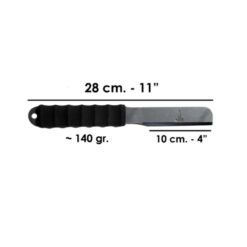 Alternative view of Cuchilla cortacascos Icar acero inox 28 cm