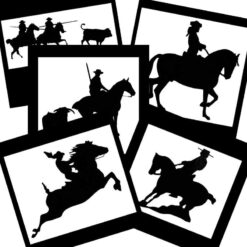 Pack 10 pegatinas grandes Marjoman comprar equipación equitación España