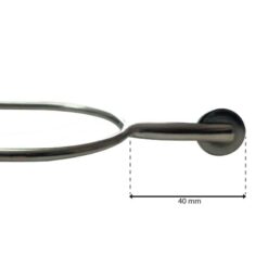 ESPUELÍN DE REJONEO GALLO LARGO CON MONEDA INOX Marjoman Distribution comprar equipación equitación España