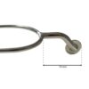 ESPUELÍN DE REJONEO CURVO CON MONEDA INOX Marjoman Distribution comprar equipación equitación España