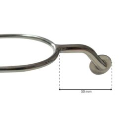 ESPUELÍN DE REJONEO CURVO CON MONEDA INOX Marjoman Distribution comprar equipación equitación España