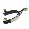 ESPUELA TEJANA PARA ROPING METAL NEGRO+ADORNO Tattini comprar equipación equitación España