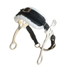 Bocado hackamore cromado