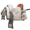 silla vaquera hh salega mixta moteada con equipo completo · Cabalium