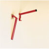 Portasillas Pared Stubbs Plegable Abajo Base Tubular (1 Brazo) S18 P