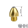 Ramplon Vaillant Rosca 3/8 Cab.Ovalada 15 mm Altura 14,5 mm Punta Cono Videa