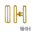 Juego Hebillas Cinchuelo Sb-57 3-1/4&Quot;