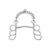 Bocado Sefton Barcelona 3 Anillas Con Embocadura Arco