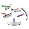 Secador Lexhis Soft Line Medialuna Metalico Con Dientes