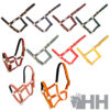 Cabezada Cuadra Hh Nylon Doble Sin Mosqueton