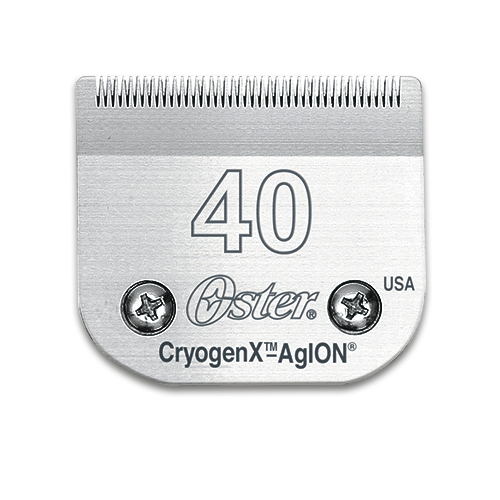 Conjunto Oster Cryogen 919-1 Cuchilla+Peine 40 - Corte 0,25 mm Para Para Pro3000 I, A6 Slim Y A5-50