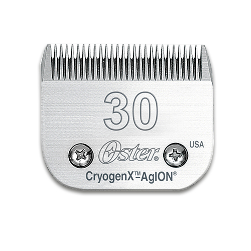 Conjunto Oster Cryogen 919-2 Cuchilla+Peine 30 - Corte 0,50 mm Para Para Pro3000 I, A6 Slim Y A5-50
