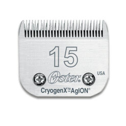 Conjunto Oster Cryogen 919-3 Cuchilla+Peine 15 - Corte 1,20 mm Para Para Pro3000 I, A6 Slim Y A5-50