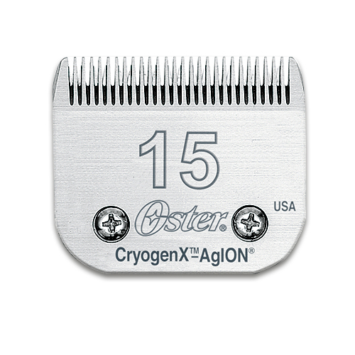 Conjunto Oster Cryogen 919-3 Cuchilla+Peine 15 - Corte 1,20 mm Para Para Pro3000 I, A6 Slim Y A5-50