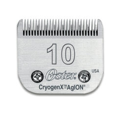 Conjunto Oster Cryogen 919-4 Cuchilla+Peine 10 - Corte 1,50 mm Para Para Pro3000 I, A6 Slim Y A5-50