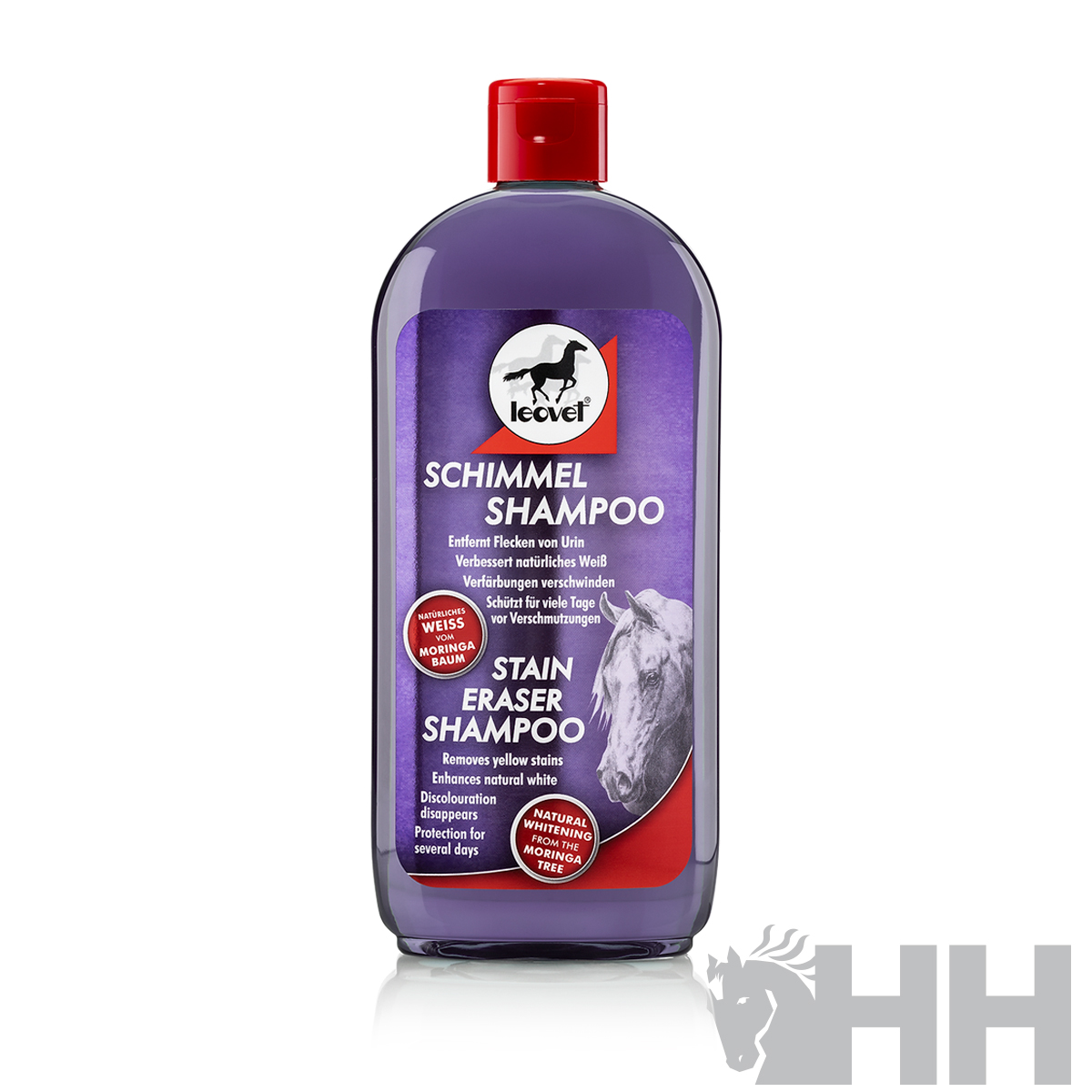Champu Leovet Blanqueante Para Caballos Tordos