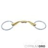 Filete Sefton Cyprium Oro Anilla Embocadura 45º Partida Doble