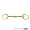 Filete Sefton Cyprium Oro Oliva Para Bocado Embocadura Partida Doble