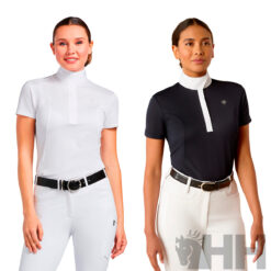 Polo Concurso Ariat Aptos Manga Corta Mujer