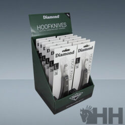 Legra Diamond Mango Madera Hoja Plana Doble Corte