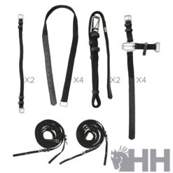 Juego Piezas Conversion Pechopetral Enganche Lexhis Hanover Anatómico Sencillo A Doble