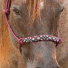 Cabezada Cuerda Professional’S Choice Beaded