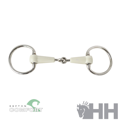 Filete Sefton Comfort Oliva Embocadura Partida Simple Grosor 18 mm