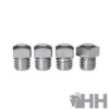 Ramplon Diamond Rosca Punta Plana (Juego 4 Unidades)