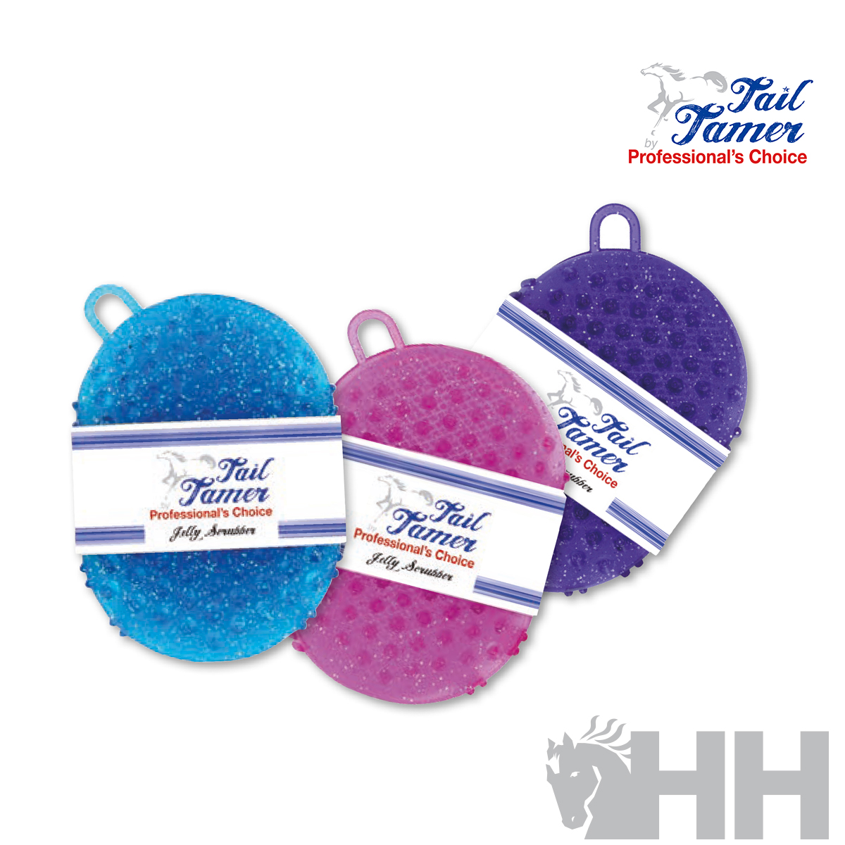 Almohaza Professional'S Choice Tail Tamer Original Jelly Scrubber (Caja 6 Unidades)