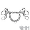 Bocado Sprenger Basic Pelham Pierna 4,5 cm Partido Doble