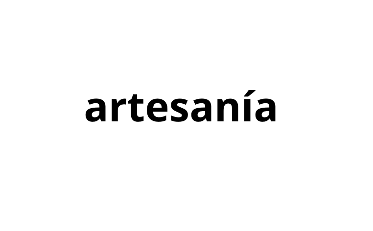 ARTESANÍA